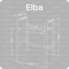 Elba Toilet Stool for Disable Persons