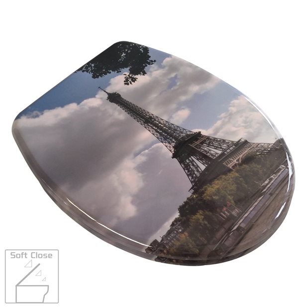 Καπάκι Eiffel Soft Close Duroplast 45 x 36,6