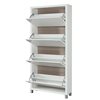 Easy 4 White Shoe Cabinet