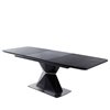 Brion Black Extendable Dining Table 220(160+60) x 90 x 76
