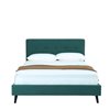 Bella Project Green Semidouble Bed 149 x 217 x 103
