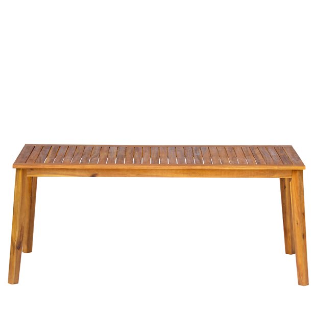 Frank Outdoor Acacia Wood Dining Table