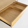 Zoya Natural Oak-White Folding Desk 160 x 55 x 76