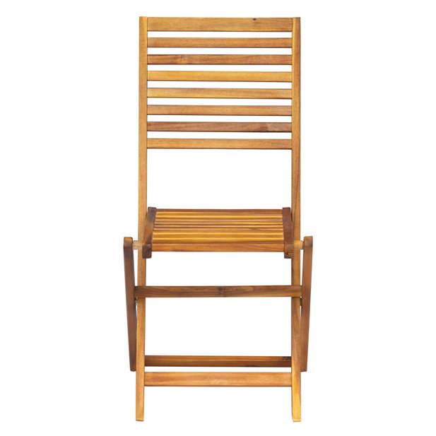 Emily Outdoor Acacia Wood Chair
