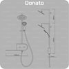 Donato Shower System 94 X 51