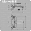 Monvelli 2 Shower Mixer