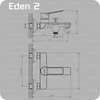 Eden 2 Shower Mixer