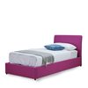 Κρεβάτι Μονό Deniz Ροζ Με αποθηκευτικό χώρο και μηχανισμό ανύψωσης