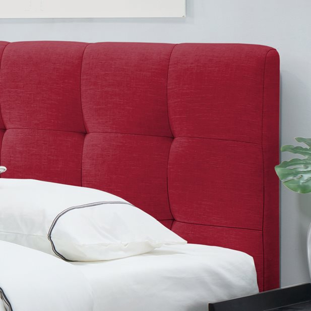 Κρεβάτι Μονό Bella Κόκκινο 99 x 214 x 101