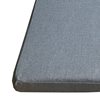 Serra Grey Outdoor  Cushion for Sun Lounge