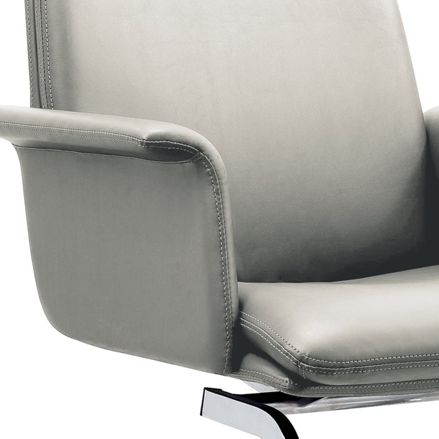 Zeta Grey Visitor Chair