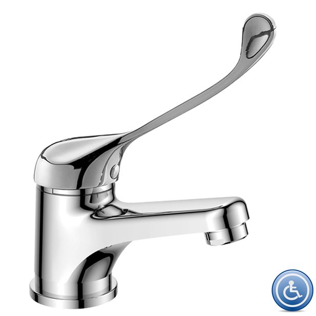 Ravenna Single-Lever Washbasin Mixer For Disable Persons