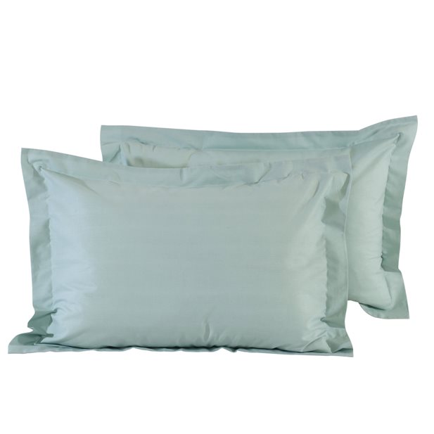 Das Home Best Colours Pair Pillow Cases Mint 1013 50 x 70+5