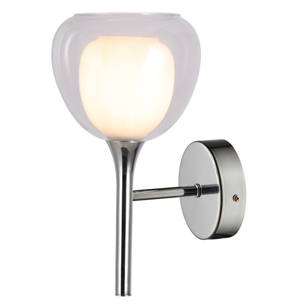 Alto Wall Light Clear-White