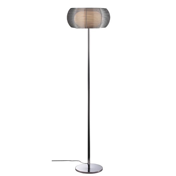 Visol Silver Floor Lamp