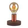  Josephine Coffee And Copper Lamp Table Lamp
