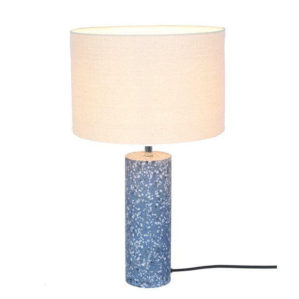 Adore Terrazzo Blue Table Lamp