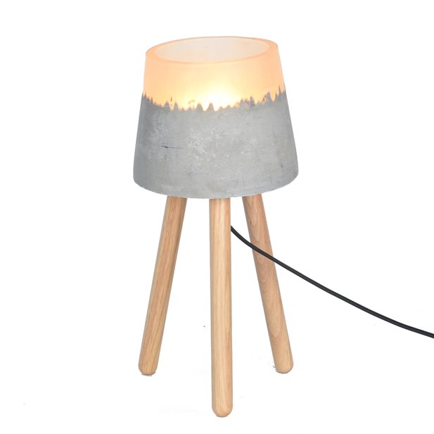 Faros Table Concrete Lamp