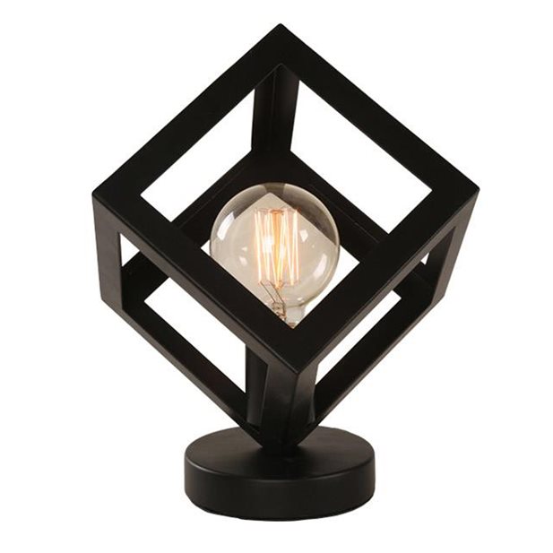 Fusion Black Table Lamp