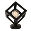 Fusion Black Table Lamp
