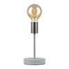 Josephine Tall White And Nickel Table Lamp