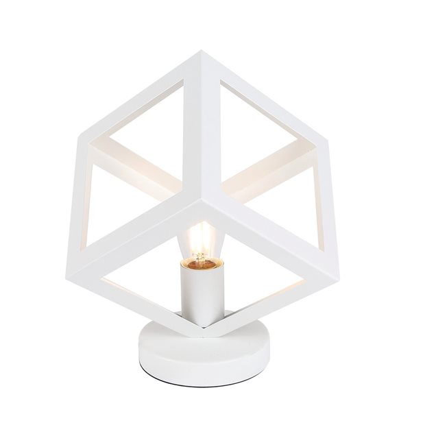 Fusion White Table Lamp