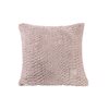Guy Laroche New Crusty Old Pink Decorative Faux Fur Pillow Case 45 x 45