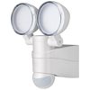 Tessie Double LED White Outdoor Wall Light with Sensor IP44