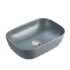 Countertop Washbasin Ranier Antracite Matt 45,5 x 32,5 x 13,5