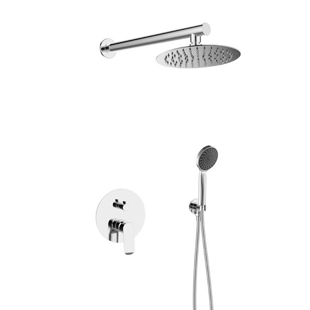Saga 12 Wall Set Concealed Shower Mix With 2 Functions