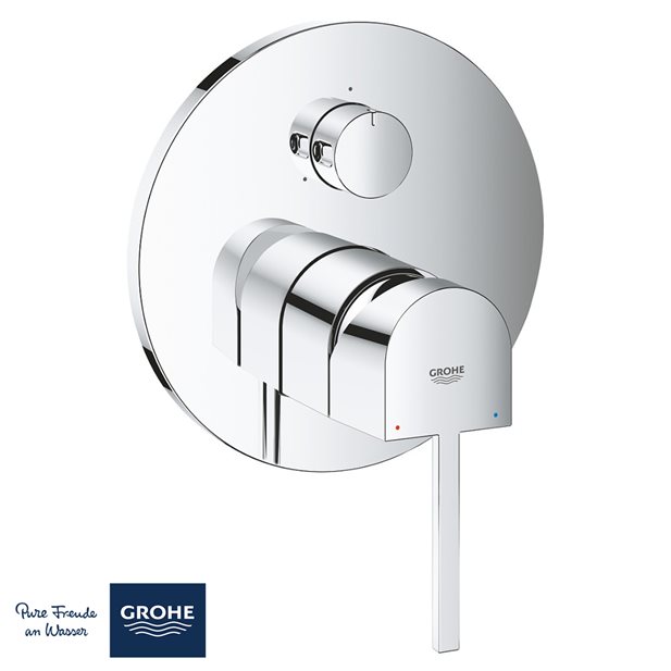 Grohe Plus Single-Lever Mixer With 3-Way Diverter (24093003)