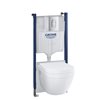 Solido 5in1 W. Euro Ceramic 3-6l 1,13m Installation Height With Concealed Cistern And Flush Plate 39