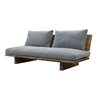 Meldal Wooden 3 Seater Sofa