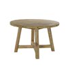 Rojan Round Wooden Table 135 x 76