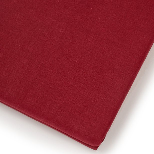 Melinen Urban Line Bordeaux Bed Sheet FittedQueen Sized/King Size 175 x 200+32cm