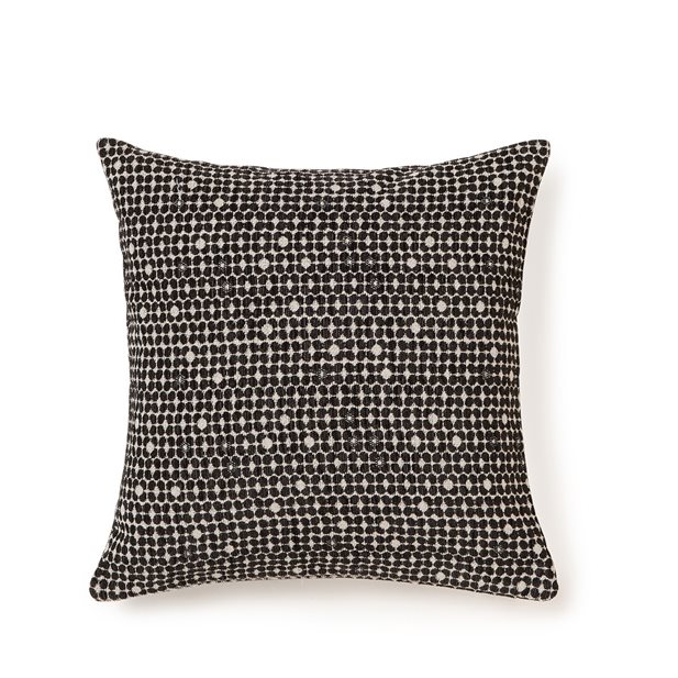 Melinen Moderna Black Square Decorative Cushion Cover 40 x 40