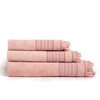Melinen Jesper Pink Πετσέτες Σετ 3 τεμ (Σώματος-Προσώπου-Χεριών) 30 x 50/50 x 90/70 x 140