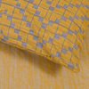 Melinen Bingo Mustard Ultra Line Pillow Case Top Sheet Set 2 pcs 50 x 70