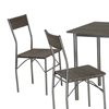 Mark sonoma Dark Table with 4 Chairs 110 x 70 x 75
