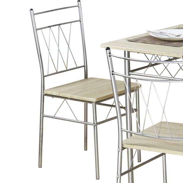 Hamilton Sonoma Light Table with 4 Chairs 110 x 70 x 75