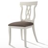 Alpin White Chalk-Brown Chair