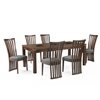 Karlyn Merlot Dining Set with 6 Chairs 200 x 100 x 76