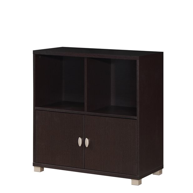 Paolo Open Low Cabinet Wenge