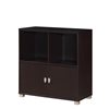 Paolo Open Low Cabinet Wenge