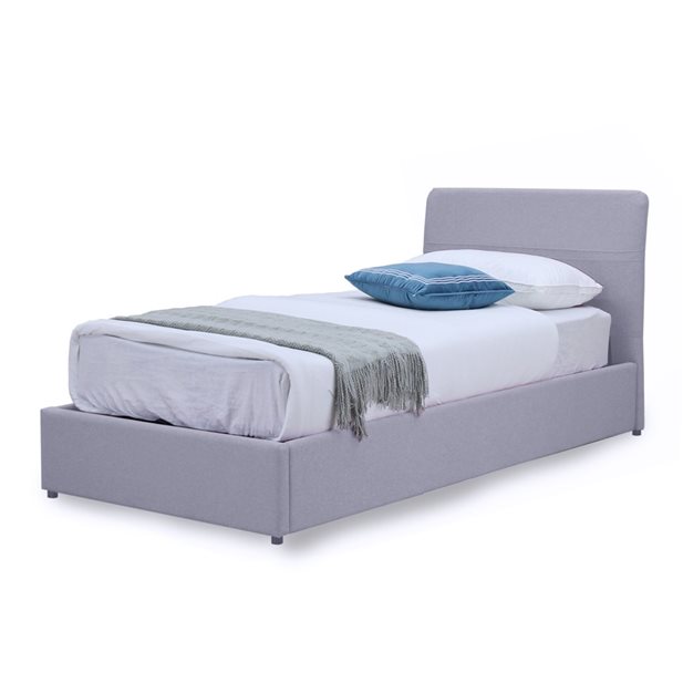 Deniz Grey Single Bed