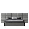 Emerald Grey Double Bed 213.5 x 267 x 107.5