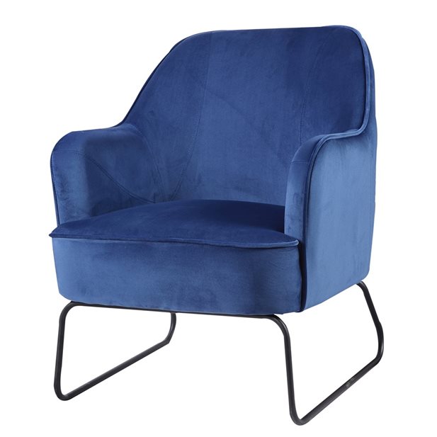 Grete Blue Armchair