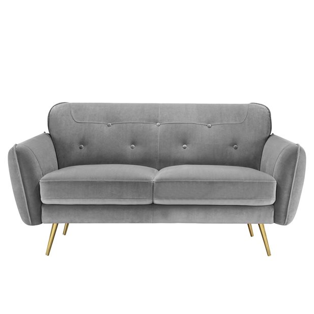 Provence Grey 2 Seater Sofa