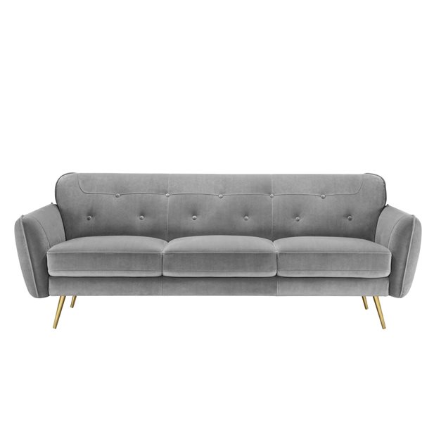 Provence Grey 3 Seater Sofa