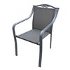 Gaia Grey Outdoor Stacking Chair